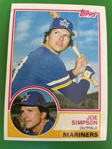 1983 Topps Base Set #567 Joe Simpson