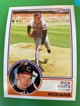 1983 Topps Base Set #779 Rick Waits