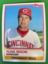 1983 Topps Base Set #756 Russ Nixon