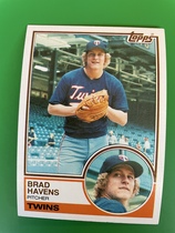 1983 Topps Base Set #751 Brad Havens