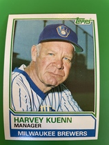 1983 Topps Base Set #726 Harvey Kuenn