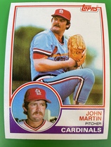 1983 Topps Base Set #721 John Martin