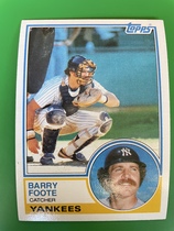 1983 Topps Base Set #697 Barry Foote