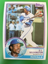 1983 Topps Base Set #687 U.L. Washington