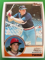 1983 Topps Base Set #671 Lenny Faedo