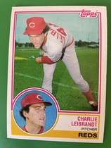 1983 Topps Base Set #607 Charlie Leibrandt