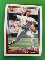 1991 Topps Base Set #98 Sergio Valdez