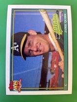 1991 Topps Base Set #132 Jamie Quirk