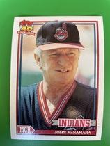 1991 Topps Base Set #549 John McNamara