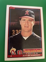 1991 Topps Debut 90 #131 Jeff Richardson