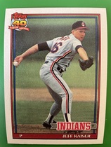 1991 Topps Base Set #576 Jeff Kaiser