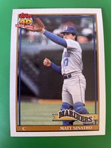 1991 Topps Base Set #709 Matt Sinatro