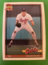 1991 Topps Base Set #724 David Segui