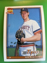1991 Topps Base Set #766 Jeff Robinson
