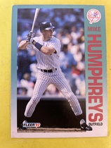 1992 Fleer Base Set #231 Mike Humphreys