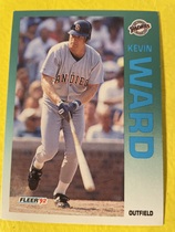 1992 Fleer Base Set #623 Kevin Ward