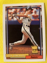 1992 Topps Base Set #12 Luis Gonzalez