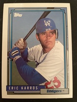 1992 Topps Base Set #194 Eric Karros