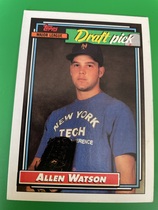 1992 Topps Base Set #654 Allen Watson