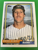 1992 Topps Base Set #776 Doug Henry