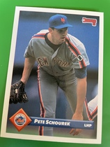 1993 Donruss Base Set #198 Pete Schourek