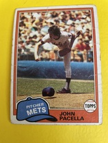 1981 Topps Base Set #414 John Pacella