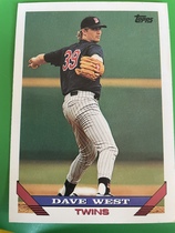 1993 Topps Base Set #652 Dave West