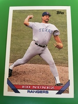 1993 Topps Base Set #19 Edwin Nunez
