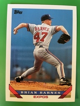 1993 Topps Base Set #112 Brian Barnes