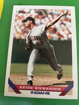 1993 Topps Base Set #358 Kevin Wickander