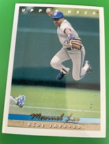 1993 Upper Deck Base Set #205 Manuel Lee