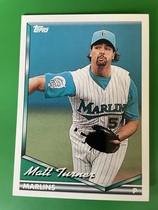 1994 Topps Base Set #587 Matt Turner