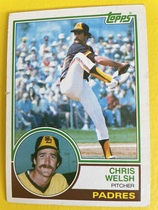1983 Topps Base Set #118 Chris Welsh