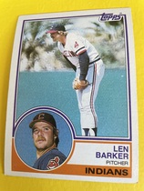 1983 Topps Base Set #120 Len Barker