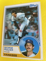 1983 Topps Base Set #123 George Frazier
