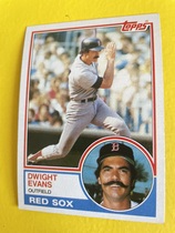 1983 Topps Base Set #135 Dwight Evans