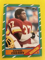 1986 Topps Base Set #183 Raphel Cherry