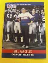 1990 Pro Set Base Set #232 Bill Parcells
