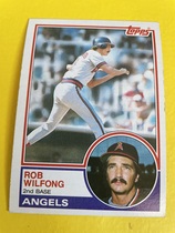 1983 Topps Base Set #158 Rob Wilfong