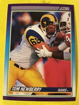 1990 Score Base Set #192 Tom Newberry