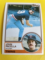 1983 Topps Base Set #166 John Pacella