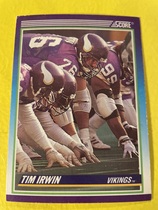 1990 Score Base Set #493 Tim Irwin