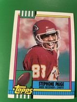 1990 Topps Base Set #258 Stephone Paige