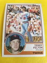 1983 Topps Base Set #181 Terry Felton