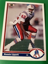 1991 Upper Deck Base Set #410 Ronnie Lippett