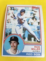 1983 Topps Base Set #188 Rick Miller