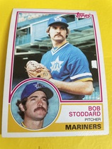 1983 Topps Base Set #195 Bob Stoddard