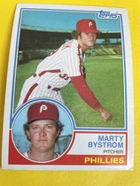 1983 Topps Base Set #199 Marty Bystrom