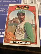 1972 Topps Base Set #557 John Odom