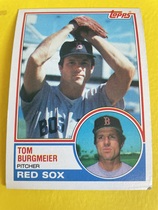 1983 Topps Base Set #213 Tom Bergmeier